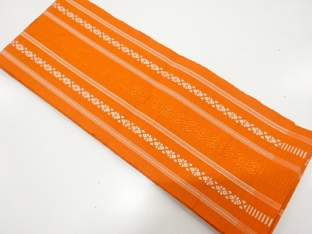 JAPANESE KIMONO / HITOE HANHABA OBI / HAKATA 